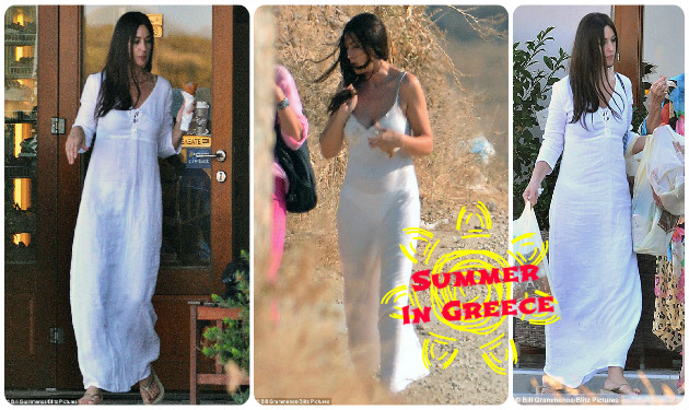 Νέες φωτογραφίες από το ταξίδι της Monica Bellucci στην Ελλάδα!