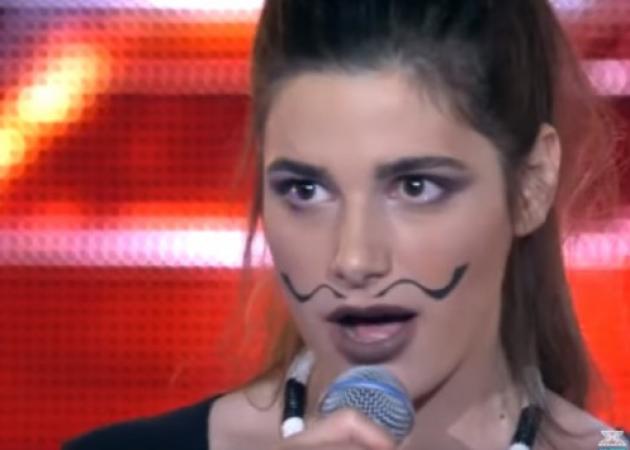 X Factor – Chair Challenge: Κατάφερε να περάσει στα live η παίκτρια με το μουστάκι;