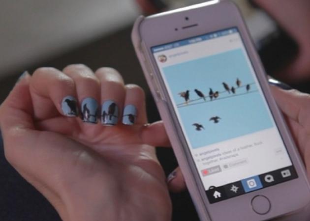 Νέο application που κάνει τις φωτογραφίες σου στο instagram αυτοκόλλητα νυχιών!