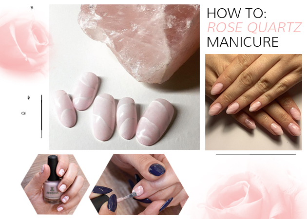 Rose quartz manicure: πώς να κάνεις μόνη σου το μανικιούρ του ροζ χαλαζία που βλέπουμε παντού στο instagram