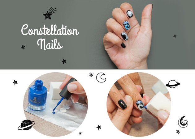 Constellation nails: πώς να κάνεις τη μεγαλύτερη τάση της σεζόν στο nail art!