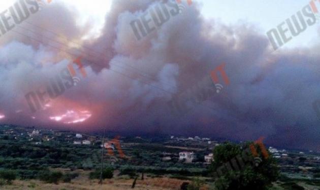 Νεκρός άντρας από την ανεξέλεγκτη φωτιά στη Νεάπολη Λακωνίας