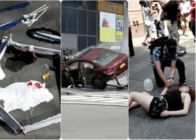 Νέα Υόρκη: Σοκάρουν οι εικόνες από το μακελειό! Μία νεκρή, 20 τραυματίες [vids, pics]