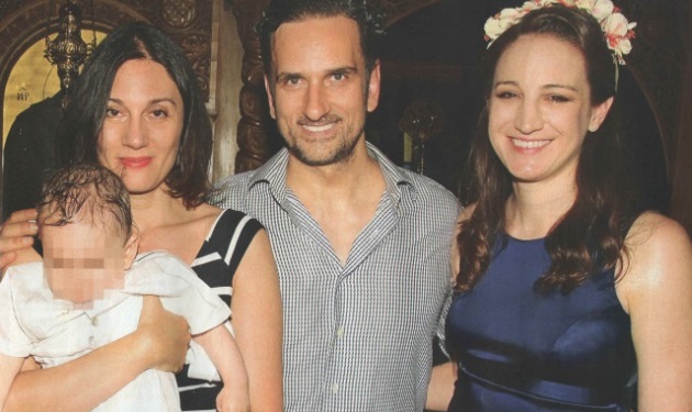 Νίκος Ψαρράς – Έλενα Καρακούλη: Βάφτισαν το γιο τους! Φωτογραφίες