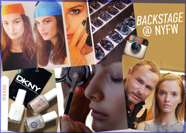 Στα backstage του NY Fashion Week! Οι πρώτες photos που ανέβασαν στο instagram οι beauty experts!
