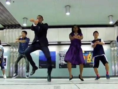 Obama Gangnam Style!