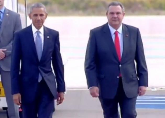Έφτασε στην Αθήνα ο πρόεδρος των Η.Π.Α Μπάρακ Ομπάμα!