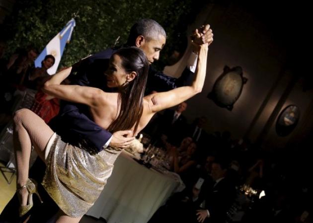 Το τανγκό του Μπαράκ Ομπάμα! Τι είπε η Μισέλ στην χορεύτρια;