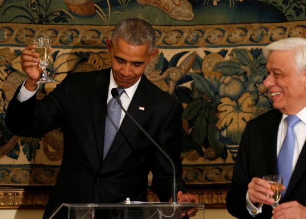 Ομπάμα στην Αθήνα: Μέσα στο Προεδρικό – Όσα δεν είδαμε
