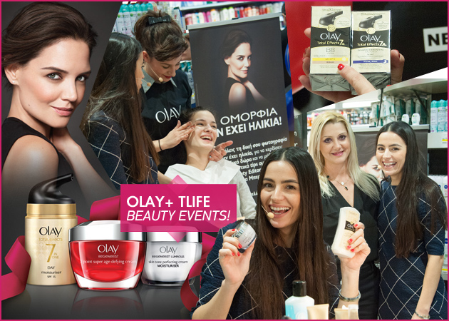 Όλα όσα έγιναν στο beauty event της Olay και του TLIFE στο Hodos Center στο Περιστέρι!