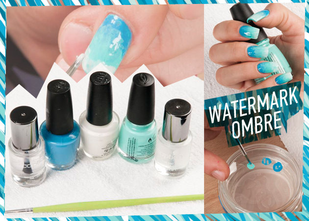 Φτιάξε τα νύχια σου αυτό το Σ/Κ! Πώς να κάνεις το watermark ombre manicure!