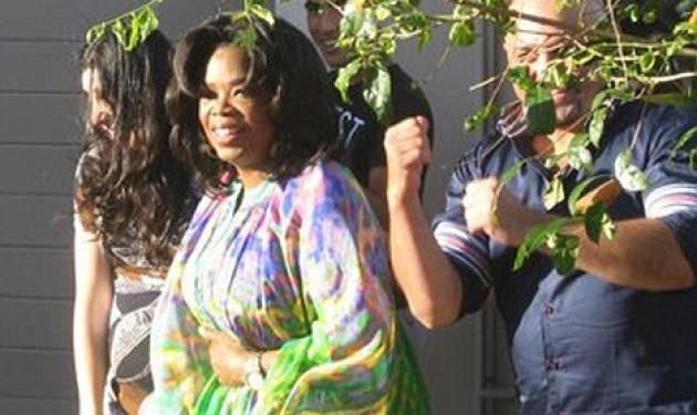 Oprah Winfrey: Για barbecue με τους φίλους της!