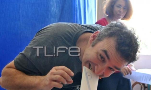 Ο ηθοποιός Νίκος Ορφανός υποψήφιος με το Ποτάμι, στην κάλπη! Φωτογραφίες