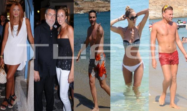 Όταν η Μύκονος …γεμίζει celebrities! Δες φωτογραφίες