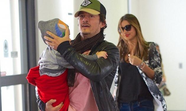 Orlando Bloom – Miranda Kerr: Επιστροφή από τις πασχαλινές διακοπές με τον γιο τους!