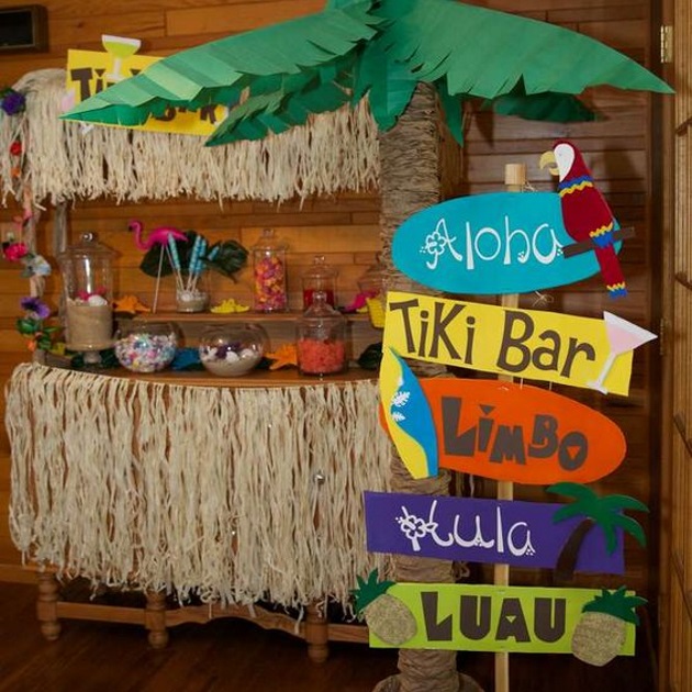 3 | Tiki party theme