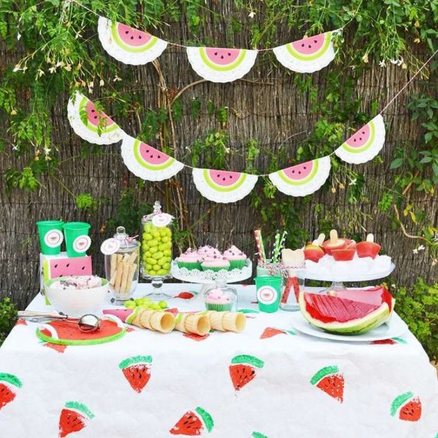 9 | Watermelon party theme