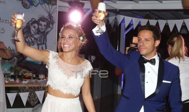 Δημήτρης Μακαλιάς – Αντιγόνη Ψυχράμη: Το γαμήλιο party του ζευγαριού! Φωτογραφίες