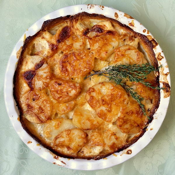 Πατάτες dauphinoise