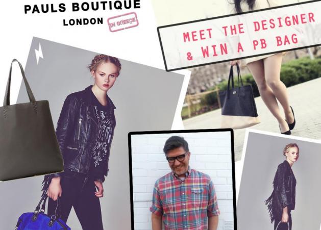 Paul’s Boutique: Γνώρισε τον σχεδιαστή του brand & κέρδισε μια τσάντα!