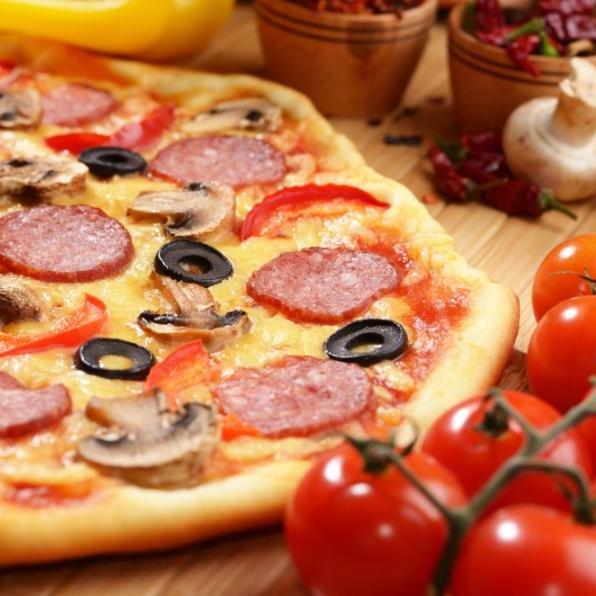 5 | Πίτσα πεπερόνι με λίγες θερμίδες