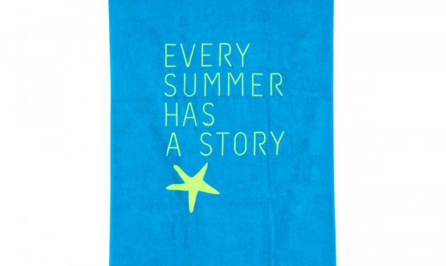 Kάθε καλοκαίρι έχει μια ιστορία και με αυτή την πετσέτα σίγουρα θα την γράψεις!