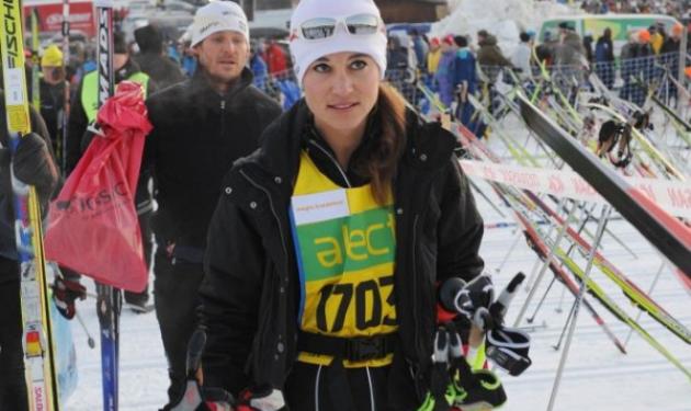 Pippa Middleton: Από τα βασιλικά gala σε… αγώνες σκι!