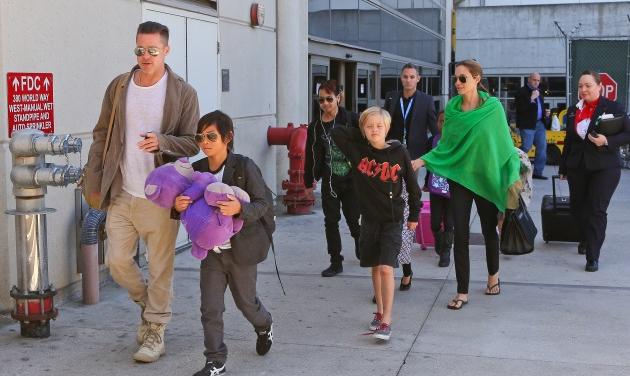 Brad Pitt – Angelina Jolie: Δεν θα πιστεύεις πόσες νταντάδες προσέχουν τα 6 τους παιδιά!