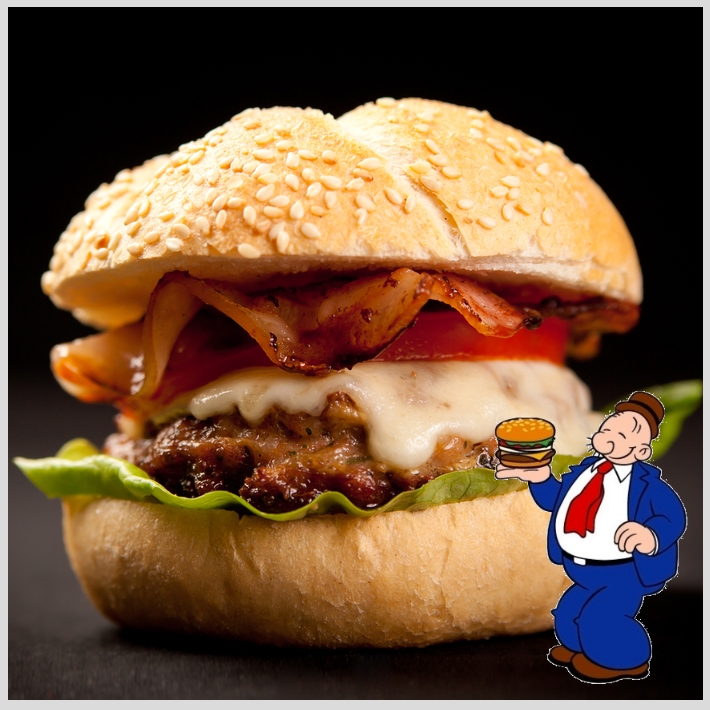 1 | Το Bacon Burger του Poldo