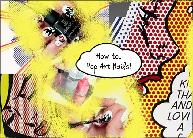 Πώς να κάνεις ένα pop art manicure με έμπνευση από τον Roy Lichtenstein!