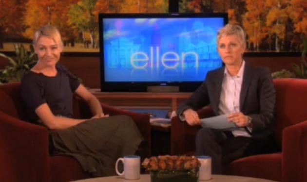 H Portia DeGeneres δίνει συνέντευξη στην συντροφό της!