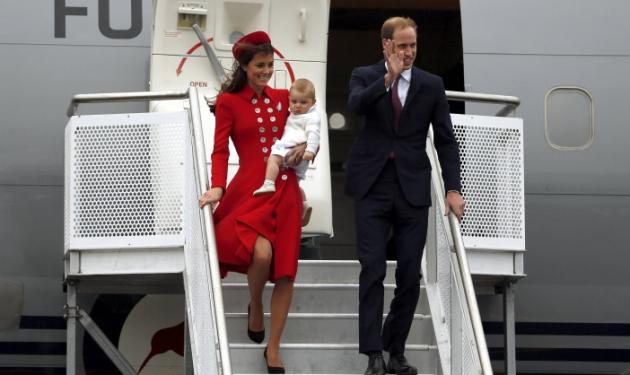William – Kate: Στη Νέα Ζηλανδία με τον 8 μηνών πρίγκιπα George! Φωτογραφίες
