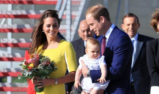 William – Kate Middleton: Με τον πρίγκιπα George στο Σίδνεϊ! Φωτογραφίες