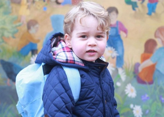 Η πρώτη μέρα στο σχολείο για τον πρίγκιπα George! Φωτογραφίες