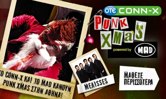 Το CONN-X και το MAD κάνουν Punk Xmas στην Αθήνα!