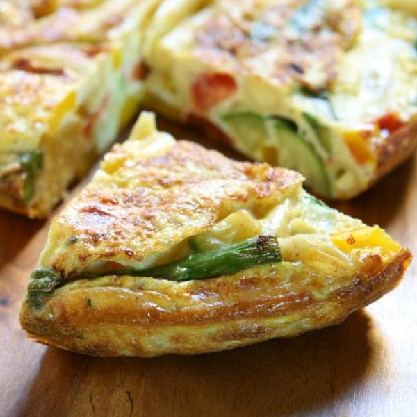 Quiche κολοκύθι με 55 θερμίδες