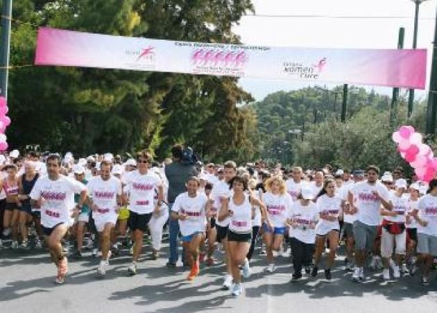 Race for the cure: Αύριο τρέχουμε για τον καρκίνο του μαστού
