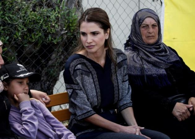 Λέσβος: Στο πλευρό των προσφύγων η Βασίλισσα Ράνια