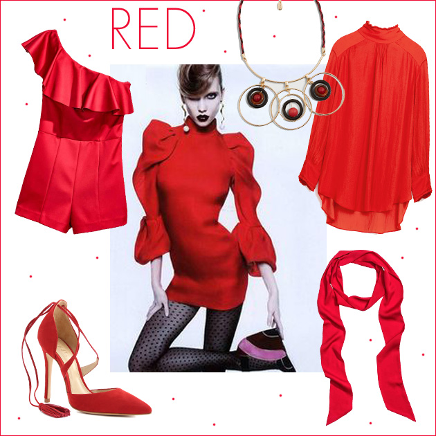 1 | Κόκκινα ρούχα & αξεσουάρ
