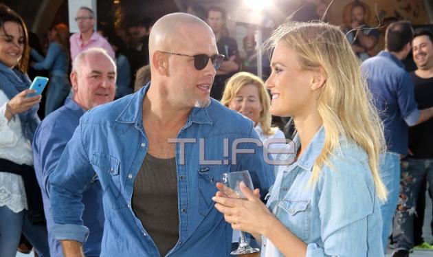 Bar Refaeli: Ο αρραβωνιαστικός της την καμάρωσε στο fashion show της Μυκόνου! Φωτογραφίες