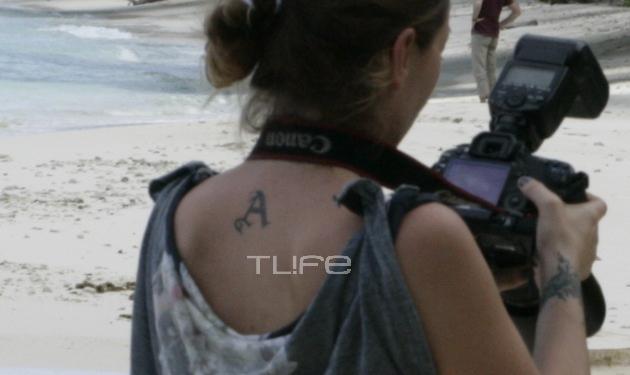 Ρ. Ρέβη: Το “κρυφό” τατουάζ που αφιέρωσε στον αγαπημένο της Α. Τότσικα