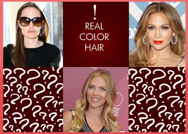 Τι χρώμα είναι στην πραγματικότητα τα μαλλιά των Hollywood stars; Σου δείχνουμε!