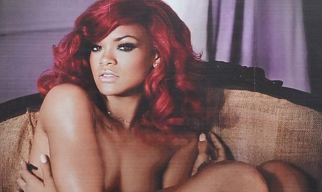 Η γυμνή αφίσα της Rihanna αναστατώνει την Times Square!