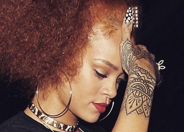 Η Rihanna έφτιαξε τα δικά της… flash tattoo!