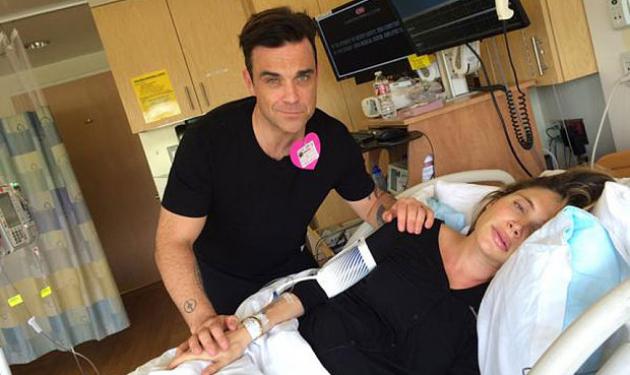 Robbie Williams: Έγινε πατέρας για δεύτερη φορά! Φωτό και βίντεο από το μαιευτήριο!