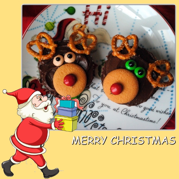 4 | Rudolph Cupcakes