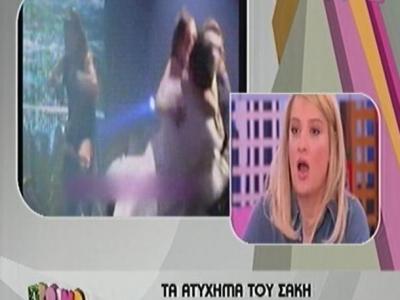 Το ατύχημα του Σάκη Ρουβά στην πίστα!