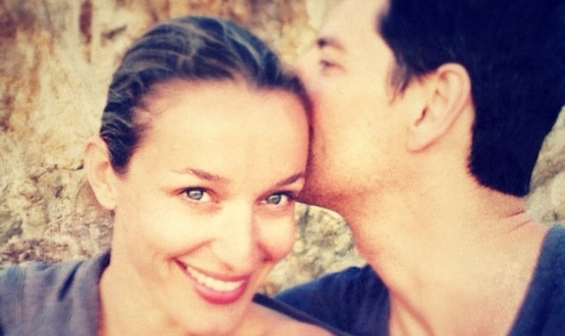 Σάκης Ρουβάς: Καλωσόρισε την Κάτια στο instagram με ένα φιλί!
