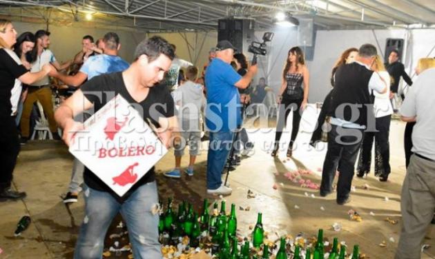 Λάρισα: Άνοιξαν βουνό από σαμπάνιες στην πίστα για την τραγουδίστρια!