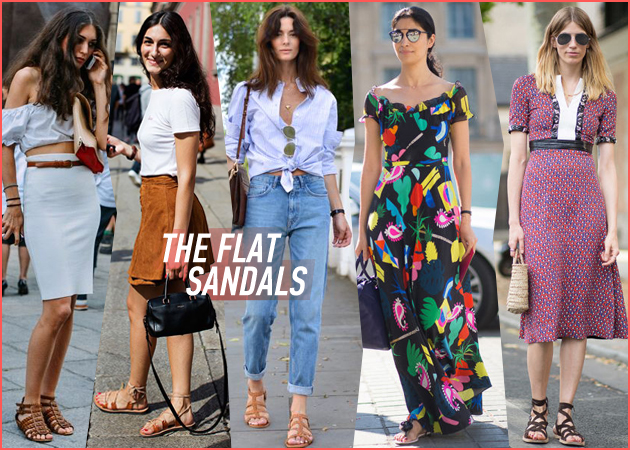 Καλοκαίρι 2016: 12+1 stylish τρόποι να φορέσεις τα φλατ σανδάλια!
